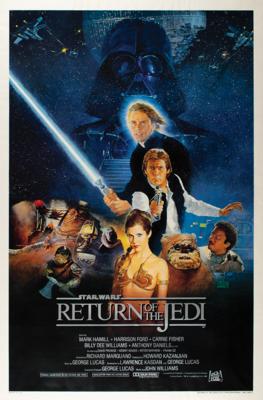 Lot #763 Star Wars: The Return of the Jedi 1983 'Style B' International One Sheet Movie Poster
