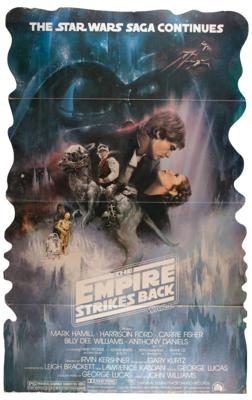 Lot #752 Star Wars: The Empire Strikes Back 1980 Promotional Standee - Image 1