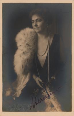 Lot #195 Princess Hermine Reuss of Greiz Signed Photograph - Image 1