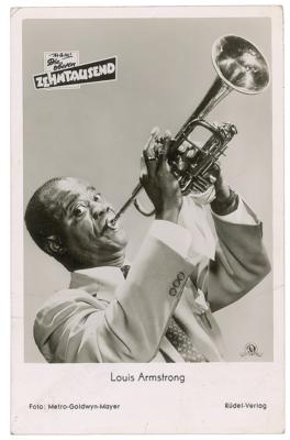 Lot #560 Louis Armstrong Signed Photograph - Image 2