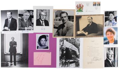 Lot #236 World Leaders and Dignitaries (50+) Collection of Signed Photographs - Image 1