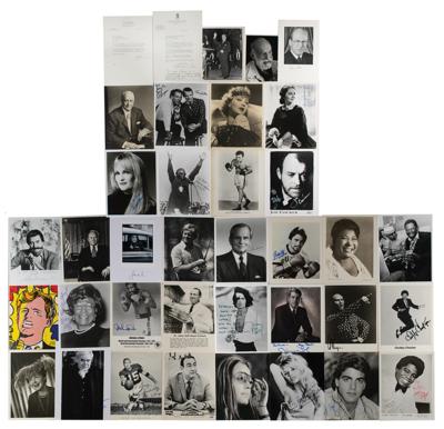 Lot #689 Celebrities (400+) Collection of Signed Photographs - Image 7