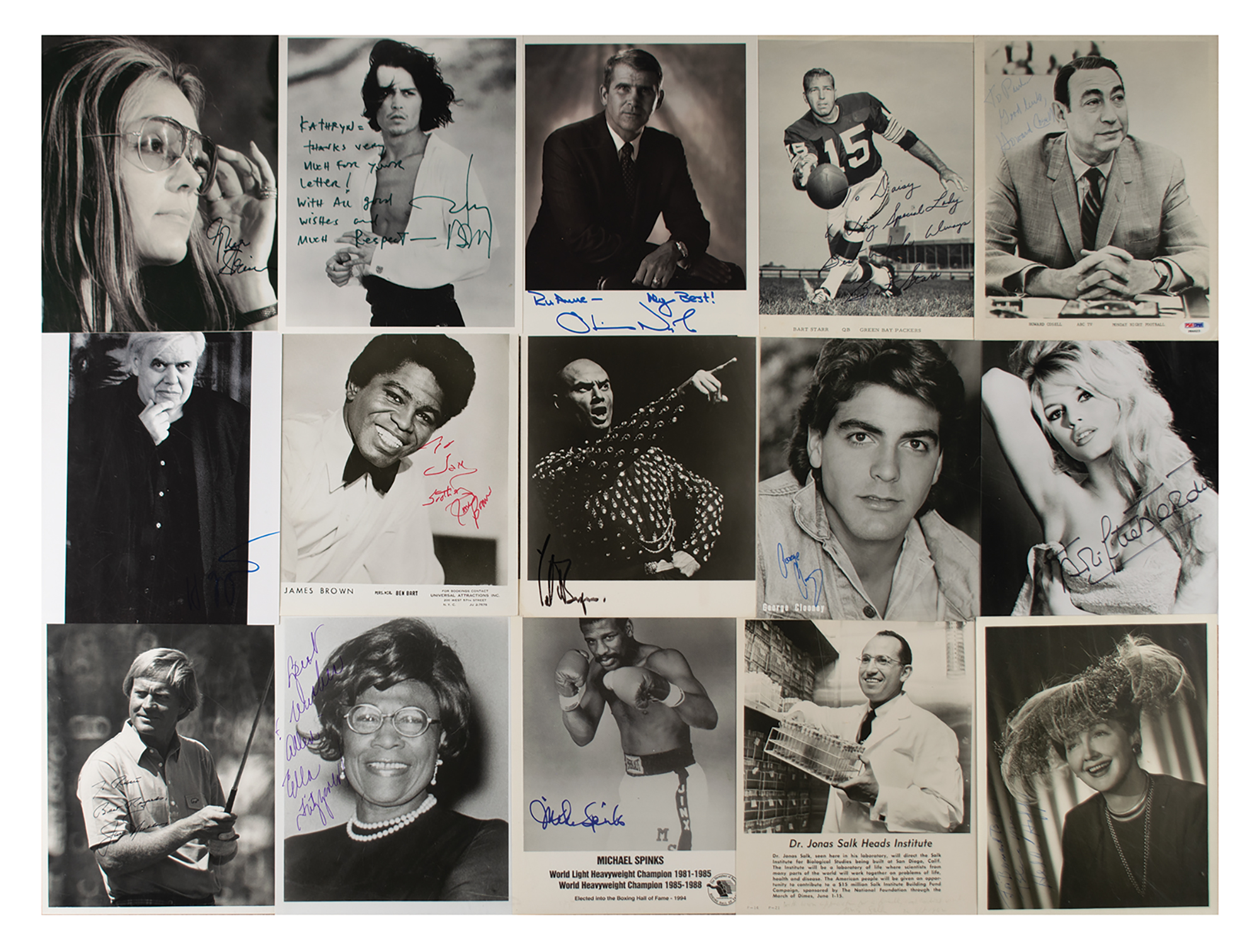 Lot #689 Celebrities (400+) Collection of Signed Photographs - Image 2