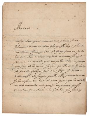 Lot #37 Gaston, Duke of Orleans Autograph Letter Signed - Image 1