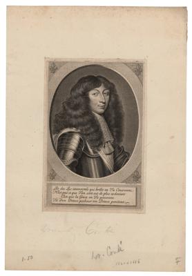 Lot #308 Louis de Bourbon, Prince of Condé Letter Signed - Image 2