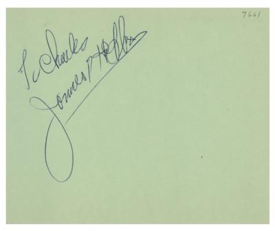 Lot #130 Jimmy Hoffa Signature