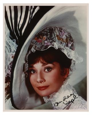 Lot #672 Audrey Hepburn Signed Photograph