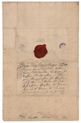 Lot #140 King Frederick I of Prussia Letter Signed - Image 3