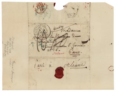 Lot #307 Jean Maximilien Lamarque Autograph Letter Signed - Image 2