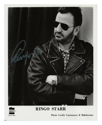 Lot #601 Beatles: Ringo Starr Signed Photograph