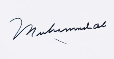 Lot #781 Muhammad Ali Signed Oversized Photograph by John Stewart  - Image 2