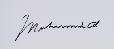 Lot #784 Muhammad Ali Signed Oversized Photograph by John Stewart - Image 2