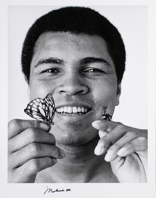 Lot #785 Muhammad Ali Signed Oversized Photograph by John Stewart