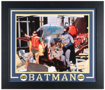 Lot #688 Batman: West and Ward Signed Oversized Photograph
