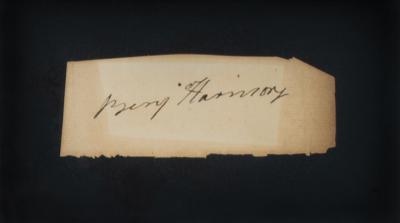 Lot #127 Benjamin Harrison Signature - Image 2