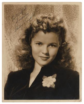 Lot #765 Shirley Temple Signed Photograph