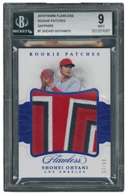Lot #919 2018 Panini Flawless Rookie Patches