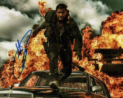 Lot #710 Tom Hardy Signed Photograph