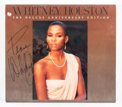 Lot #661 Whitney Houston Signed CD