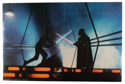 Lot #757 Star Wars: The Empire Strikes Back 'Luke Skywalker and Darth Vader' Poster - Image 1
