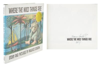 Lot #501 Maurice Sendak Signed Book