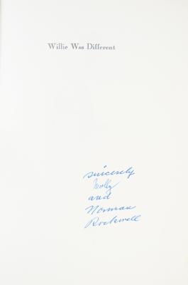 Lot #410 Norman Rockwell Signed Book - Image 2