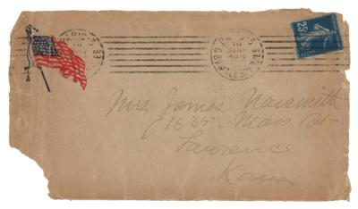 Lot #819 James Naismith Hand-Addressed Mailing