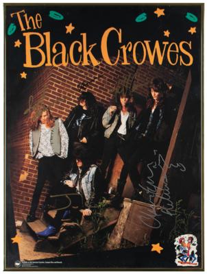 Lot #604 The Black Crowes Signed Poster