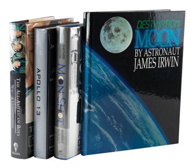 Lot #353 Apollo Astronauts (4) Signed Books