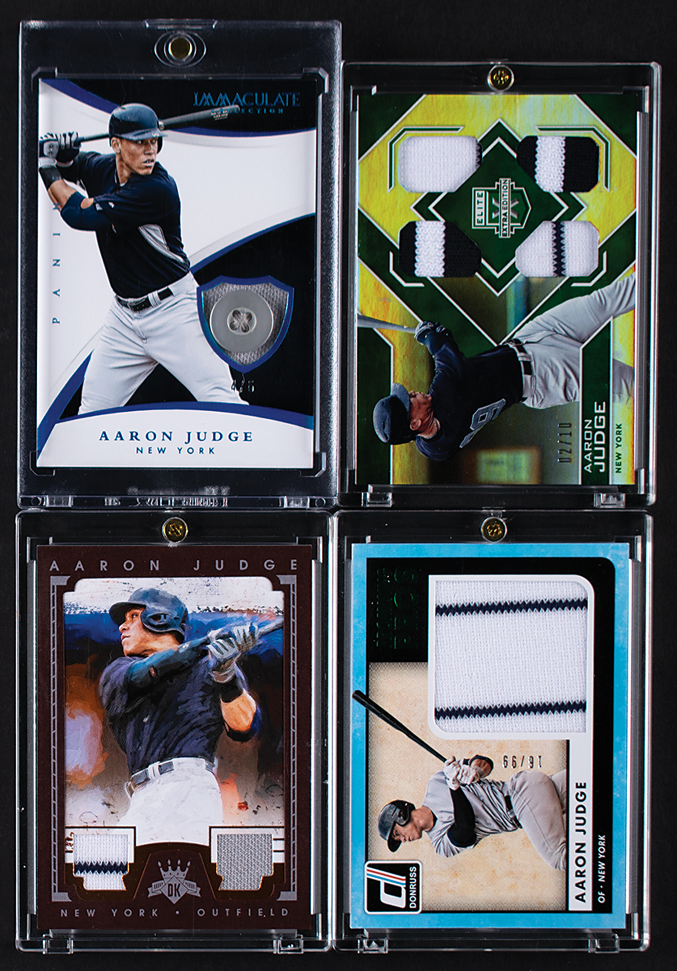 Aaron Judge (5) Relic/Patch Baseball Cards