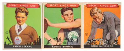 Lot #991 1933 Goudey Sport Kings Lot of (3)
