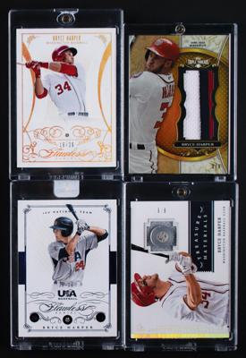 Lot #962 Bryce Harper (5) Relic/Patch Cards - Image 1