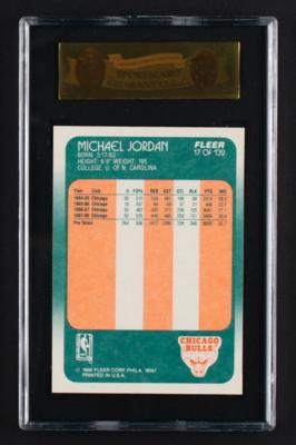 Lot #964 1988-89 Fleer #17 Michael Jordan SGC NM-MT 88 - Image 2