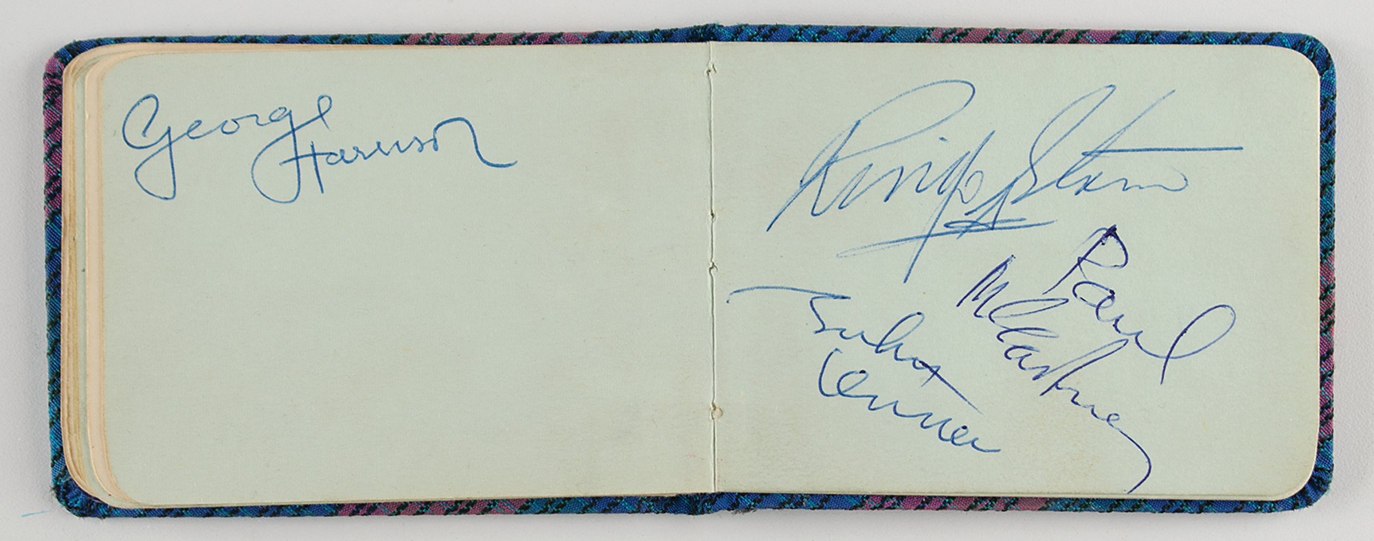 Lot #521 Beatles Signatures