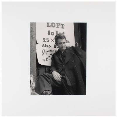 Lot #695 James Dean Original Photograph by Roy Schatt - Image 1