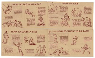 Lot #800 1936 R344 National Chicle Rabbit Maranville (4) How-To Booklets - Image 2