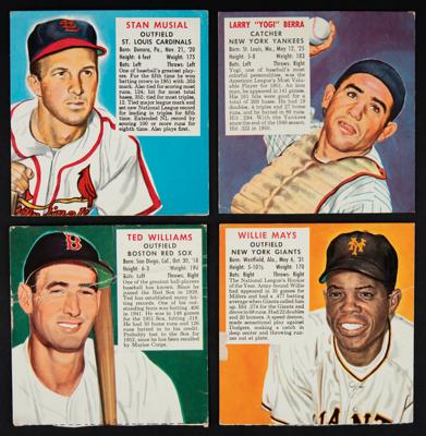 Lot #939 1952 Red Man Tobacco Baseball Complete Set (52) - Image 1
