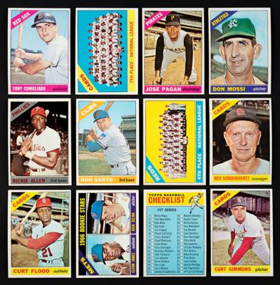 Lot #948 1966 Topps Baseball High-Grade Hoard of (2750+) - Image 1