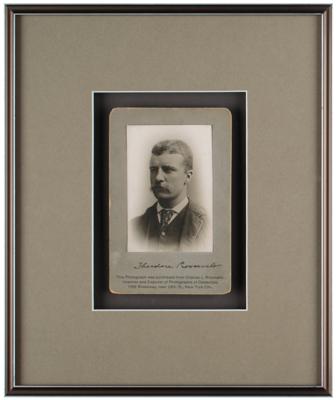 Lot #7057 Theodore Roosevelt Signed Photograph - Image 2