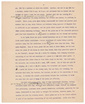 Lot #7056 Theodore Roosevelt Typed Letter Signed - Image 6