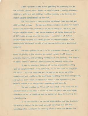 Lot #7056 Theodore Roosevelt Typed Letter Signed - Image 9