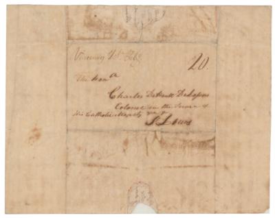 Lot #7022 William Henry Harrison Autograph Letter Signed - Image 3