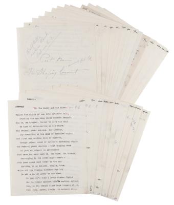 Lot #7036 Abraham Lincoln: G. W. Bell Manuscript and Letters - Image 1