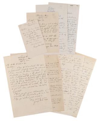 Lot #7036 Abraham Lincoln: G. W. Bell Manuscript and Letters - Image 3