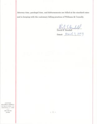 Lot #7120 Bill and Hillary Clinton Document Signed as President and First Lady - Image 6