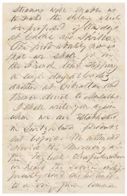 Lot #7029 Franklin Pierce Autograph Letter Signed - Image 7