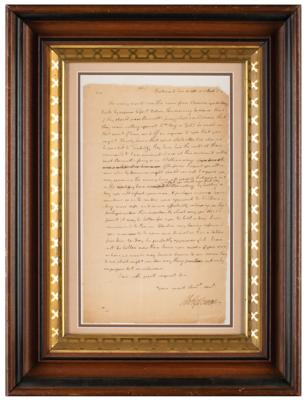 Lot #7005 Thomas Jefferson Autograph Letter Signed - Image 1