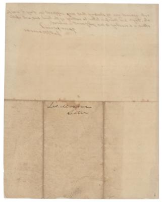 Lot #7009 James Monroe Autograph Letter Signed - Image 4