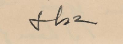 Lot #7090 Dwight D. Eisenhower Autograph Letter Signed as President - Image 3