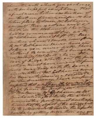 Lot #7013 Andrew Jackson Autograph Letter Signed - Image 2